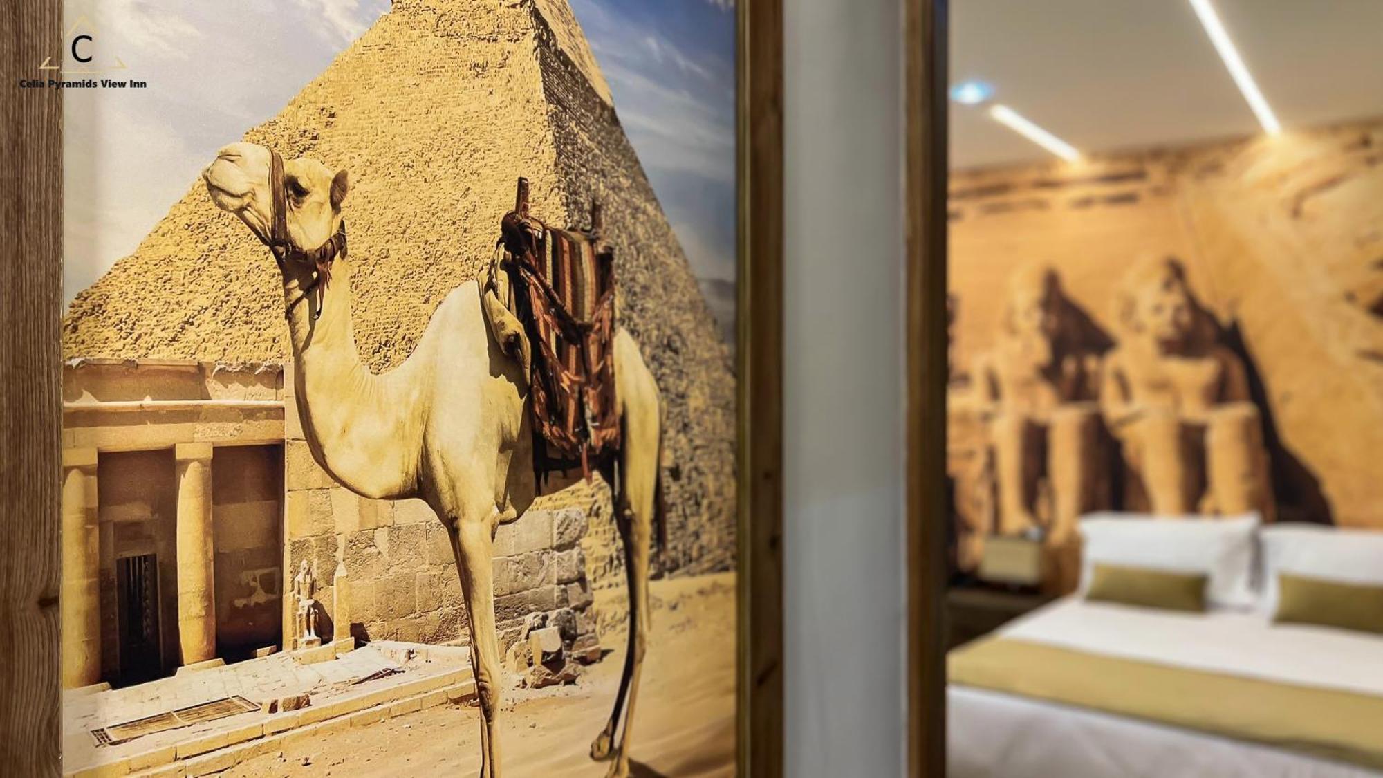 Celia Pyramids View Inn Nazlet el-Sisi Exterior photo